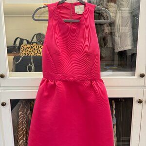 Kate Spade Fit and Flare Fuschia Dress